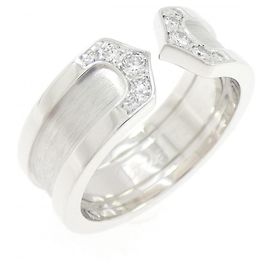 Anello Cartier C2 Small Band in oro bianco 18K