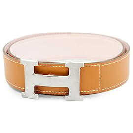 Cinturón de cuero Hermes Constance - Hermès