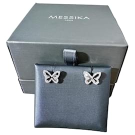 Messika Butterfly Fly Diamant-Ohrringe aus Platin