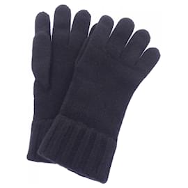 Guanti in cashmere Hermes H-loop H252021G Warm Black - Hermès