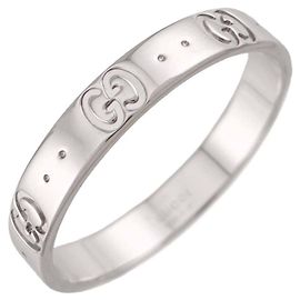 Gucci Icon Ring aus 18K Weißgold