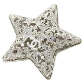 Spilla Chanel ABG038 Argento Cristallo