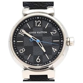 Orologio Louis Vuitton Tambour Damier Graphite