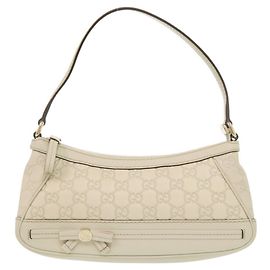 Borsa a tracolla in pelle Gucci Guccissima