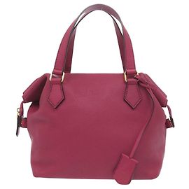 Borsa a mano in pelle rosa Fendi 8BN249