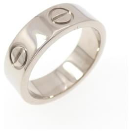 Cartier Love Band Ring aus 18K Weißgold