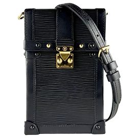 Borsa a tracolla in pelle Epi Louis Vuitton