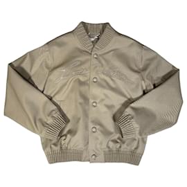 Blouson Baseball Louis Vuitton Taupe FW24