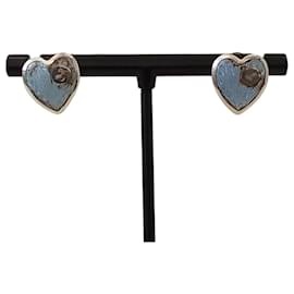 Orecchini a lobo Gucci 925 Interlocking G Heart