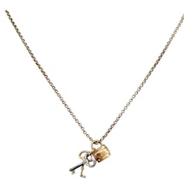 Chloé Collana Chloe metallo Gold Auth SW2372