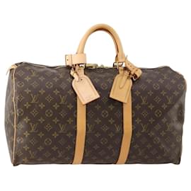 LOUIS VUITTON Borsa Boston Monogram Keepall 50 M41426 LV Auth 185599SAM
