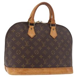 LOUIS VUITTON Monogram Alma Hand Bag M51130 LV Auth 187759