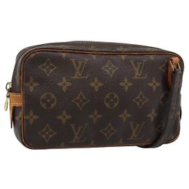 LOUIS VUITTON Monogram Marly Bandouliere Shoulder Bag M51828 LV Auth 186340