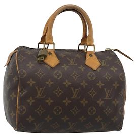 LOUIS VUITTON Monogram Speedy 30 Handtasche M41526 LV Auth 183072A