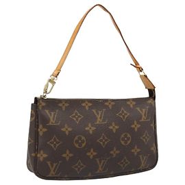 LOUIS VUITTON Monogram Pochette Accessoires Accessoire-Tasche M51980 Auth 185749
