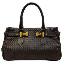 Tote in pelle marrone Intrecciato Bottega Veneta