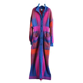 Missoni Strickjacke aus Wollmischung, lang, XS