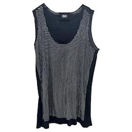 Canotta D&G con borchie argentate