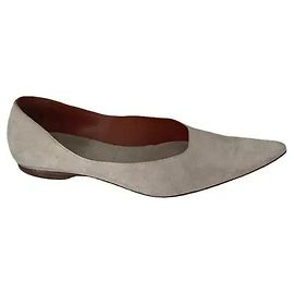 Giorgio Armani Ballerine in Camoscio Beige