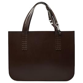 Borsa Tote Chanel Vintage Logo Triple Handle