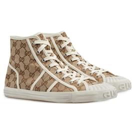 Gucci Sneakers Alte GG Supreme in Tela