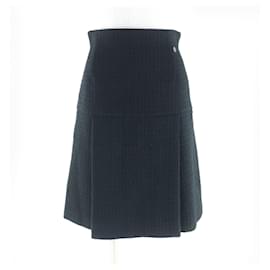 Falda de lana tweed Chanel