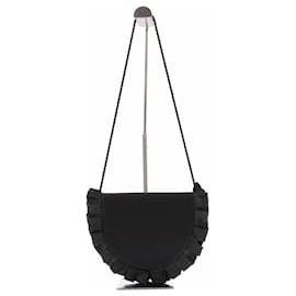 Dior Pochette in raso nero