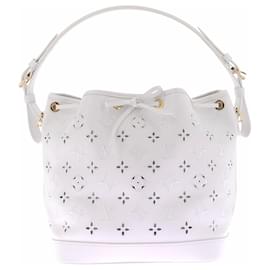 Louis Vuitton Borsa Noé in pelle bianca