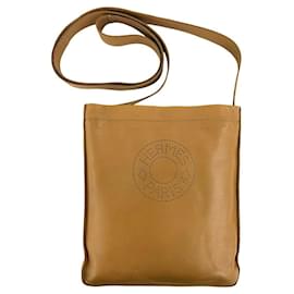 Hermès Borsa a tracolla Hermes Clou de Selle in pelle Agneau Milo