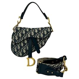 Sac Saddle bleu marine Christian Dior