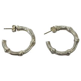 Tiffany & Co Orecchini a cerchio Tiffany Vintage Bamboo