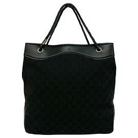 Borsa Tote GUCCI GG Canvas Leather
