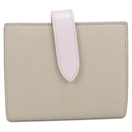 Celine Bi-fold Wallet in Beige - Céline