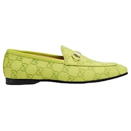 Gucci Jordaan GG Monogram Canvas Loafers