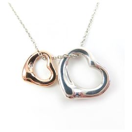 Tiffany & Co Collana con pendente Tiffany Elsa Peretti Open Heart