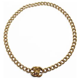 Collana Chanel Vintage 96A Coco Mark Turnlock