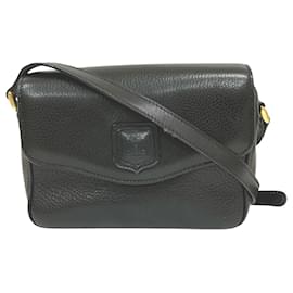 Céline Borsa a tracolla in pelle nera Celine