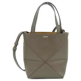 Mini borsa tote Loewe Puzzle Fold