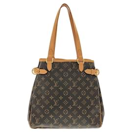 Borsa a tracolla verticale Louis Vuitton Monogram Batignolles