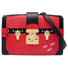 Louis Vuitton Clutch aus rotem Epi-Leder