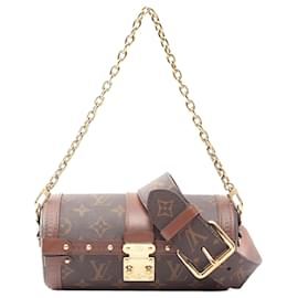 Bauletto Papillon Louis Vuitton Marrone Monogram
