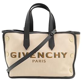 Borsa Givenchy Mini Canvas Bond beige