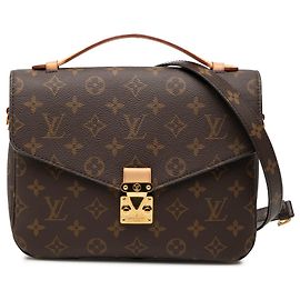 Louis Vuitton Marrone Monogram Pochette Metis