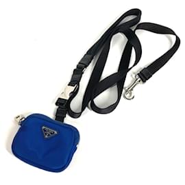 Pochette per guinzaglio per animali con logo Triangle Prada