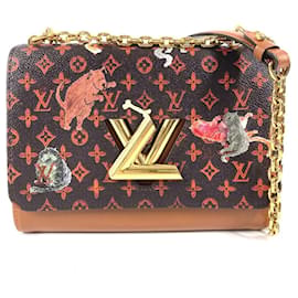 Borsa Louis Vuitton Monogram Catgram Cat Sac Twist MM