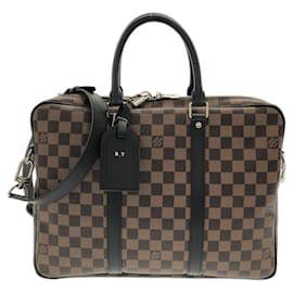 Borsa Louis Vuitton Damier Porte Documents Voyage PM