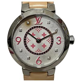 Louis Vuitton Tambour Monogram PM Uhr