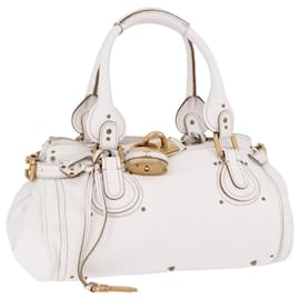 Chloé Chloe Paddington Lock Handtasche aus Leder Medium
