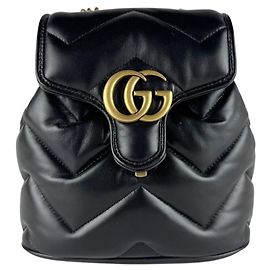 Gucci GG Marmont Lederrucksack