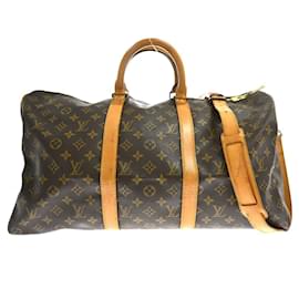 Borsa Louis Vuitton Keepall Bandouliere Monogram Canvas 55